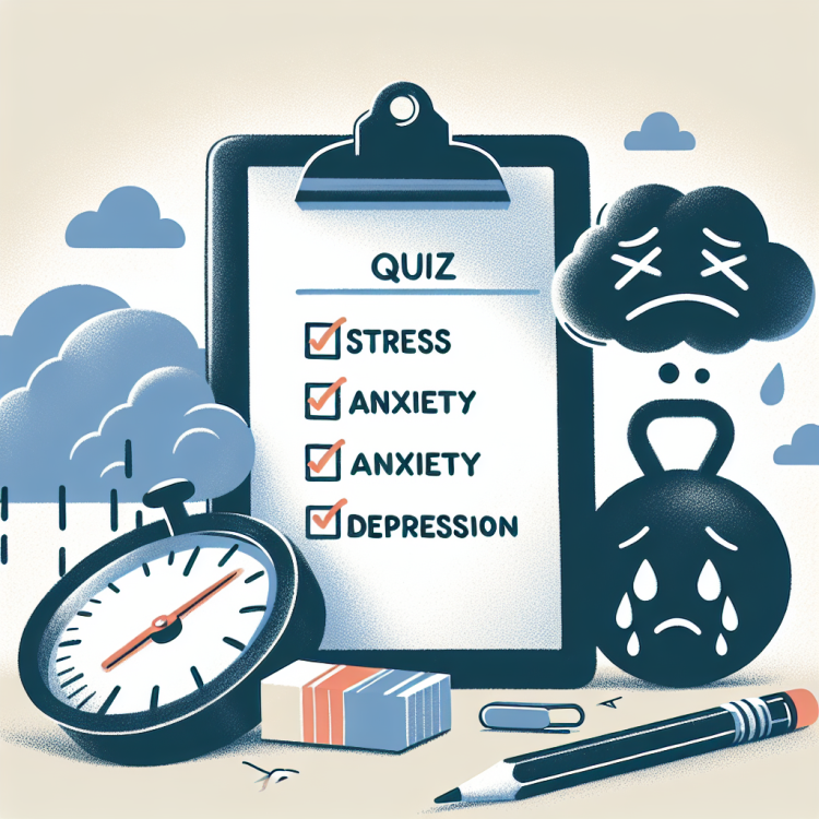 Тест на стресс тревожность и депрессию Тест на стресс тревожность и депрессию